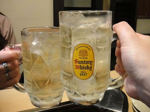 ハイボールで乾杯！