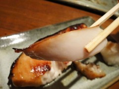 銀たら照り焼き（650円）持ち上げ